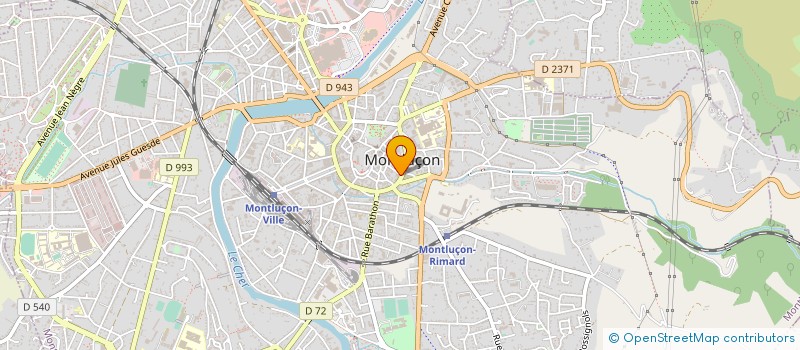 localisation de l'entreprise MADAME VICTORINE TORCHET  MONTLUCON