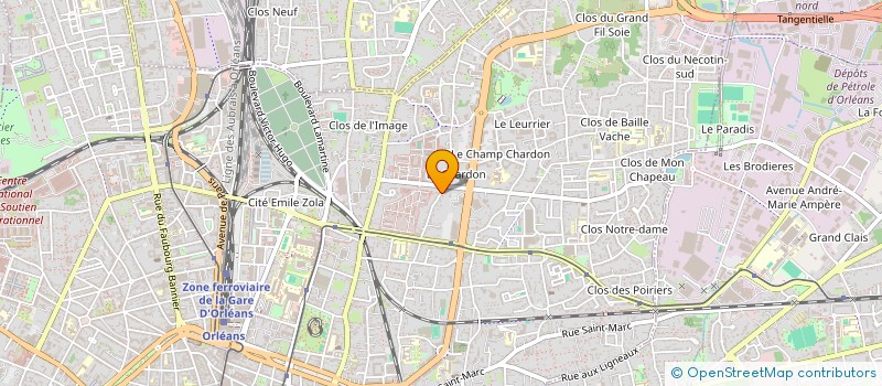 localisation de l'entreprise MADAME VICTORINE USUNIER à ORLEANS