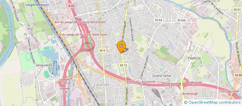 localisation de l'entreprise MADAME VICTORINNE MAZOUNGOU  MURET