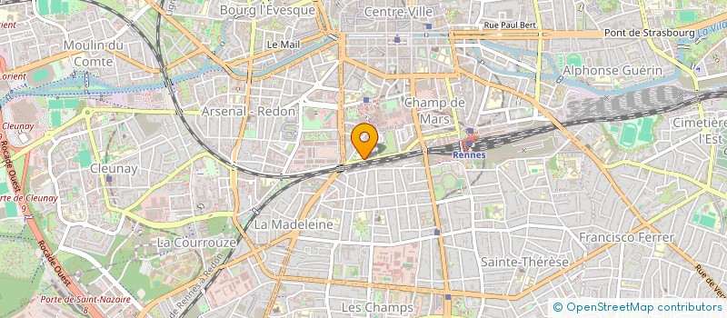 localisation de l'entreprise MADAME VICTORYA MBINGA  RENNES