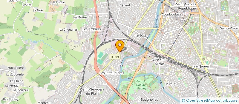 localisation de l'entreprise MADAME VIERA RAHARIJAONA  LE MANS