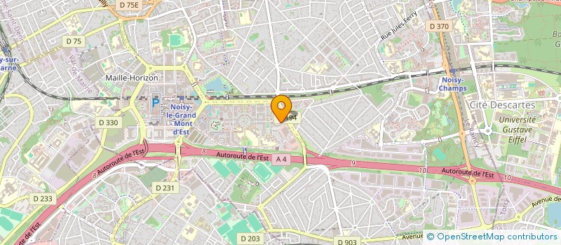 localisation de l'entreprise MADAME VIET SYLVIE NGUYEN  NOISY-LE-GRAND