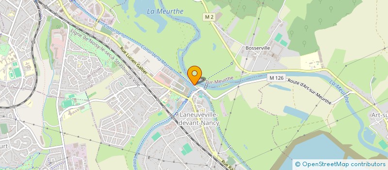 localisation de l'entreprise MADAME VIKTORIA JELIC  LANEUVEVILLE-DEVANT-NANCY