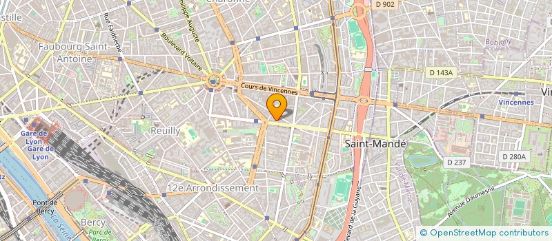 localisation de l'entreprise MADAME VIKTORIA NGUYEN VIET  PARIS