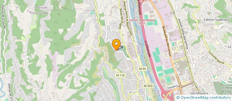 localisation de l'entreprise MADAME VIKTORIA OSTRENINA à SAINT-LAURENT-DU-VAR