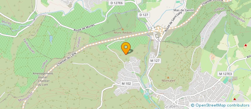 localisation de l'entreprise MADAME VIKTORIA ROMASHKEVYCH  GRABELS