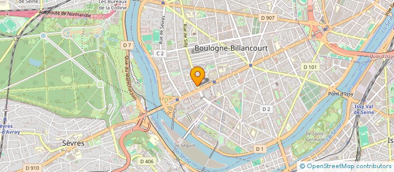 localisation de l'entreprise MADAME VIKTORIA RYRAK  BOULOGNE-BILLANCOURT