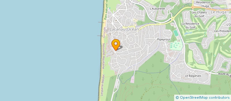 localisation de l'entreprise MADAME VIKTORIA SCHREINER  LACANAU