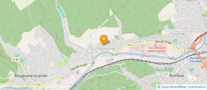 localisation de l'entreprise MADAME VIKTORIA VALOT  ROSSELANGE