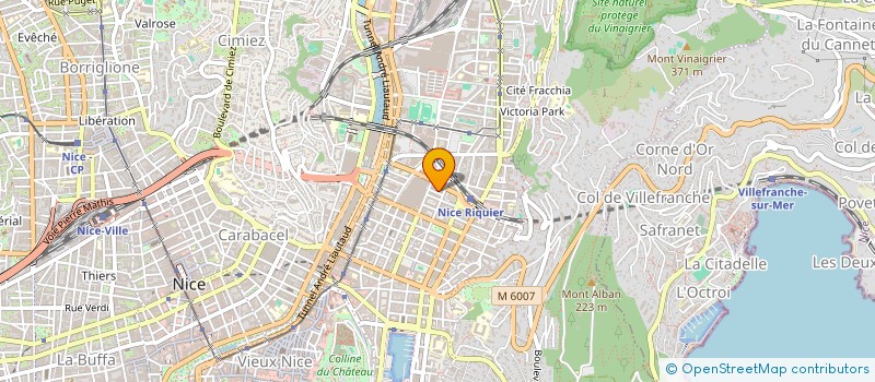 localisation de l'entreprise MADAME VIKTORIA VIKTORIA STERNADEL à NICE