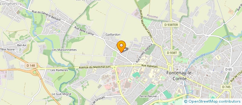 localisation de l'entreprise MADAME VIKTORIIA CHERNIKOVA  FONTENAY-LE-COMTE