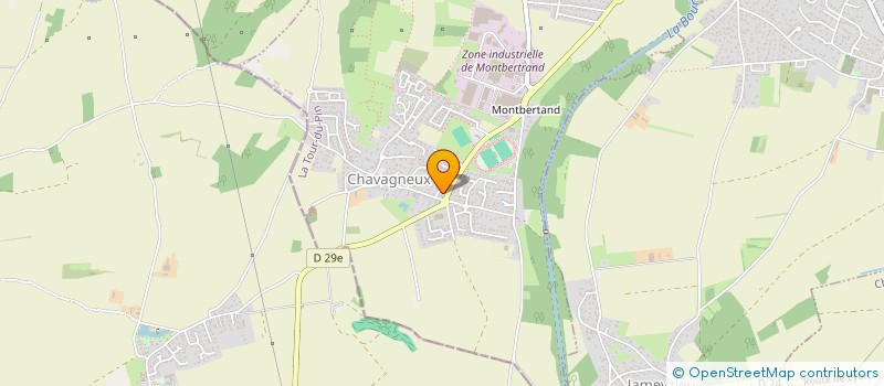 localisation de l'entreprise MADAME VIKTORIIA SADOVNIKOVA  CHARVIEU-CHAVAGNEUX