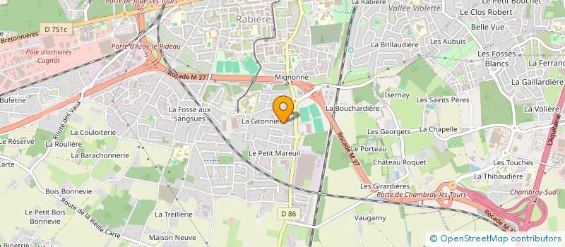 localisation de l'entreprise MADAME VIKTORIIA SHELEST  CLAPIERS