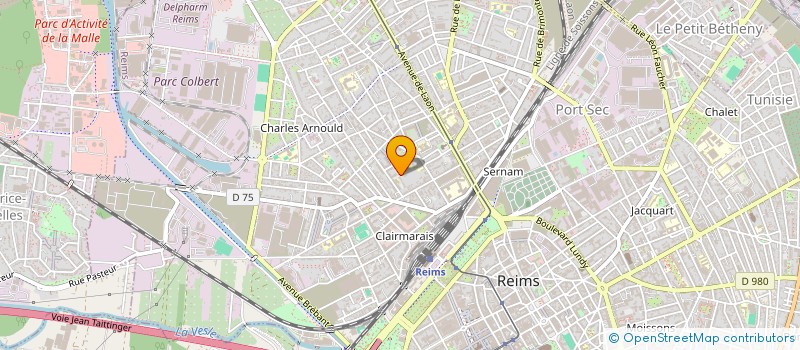 localisation de l'entreprise MADAME VIKTORIIA SKALKA  REIMS