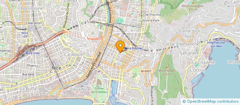 localisation de l'entreprise MADAME VIKTORIIA VONTS à NICE