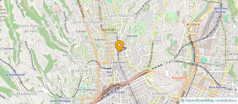 localisation de l'entreprise MADAME VIKTORIJA TODOROVSKA à NICE