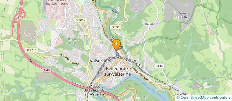 localisation de l'entreprise MADAME VIKTORIYA DAVYDENKO à VALSERHONE