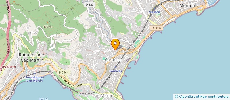 localisation de l'entreprise MADAME VIKTORIYA KORSHUNOVICH à ROQUEBRUNE-CAP-MARTIN