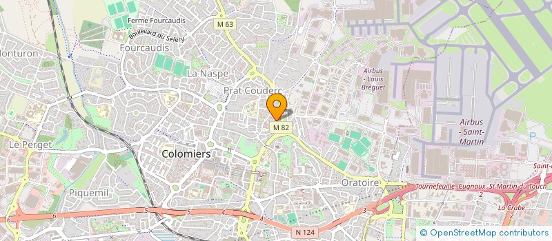 localisation de l'entreprise MADAME VIKTORYA PILOYAN à COLOMIERS