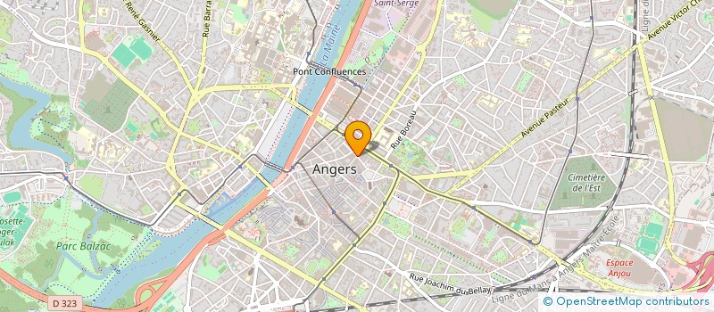 localisation de l'entreprise MADAME VIKTORYIA CHIROKOVA  ANGERS