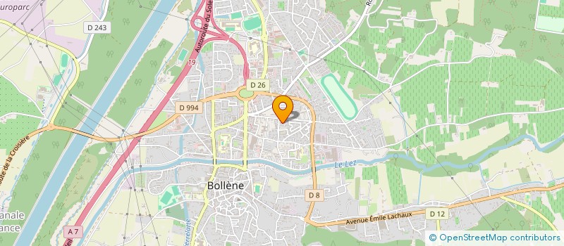 localisation de l'entreprise MADAME VILAY SAKDA  BOLLENE