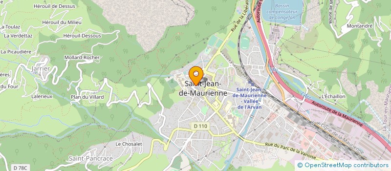 localisation de l'entreprise MADAME VILDAN CHAUSHEVA à SAINT-JEAN-DE-MAURIENNE