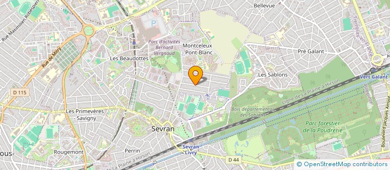 localisation de l'entreprise MADAME VILDAN YAKUT à SEVRAN