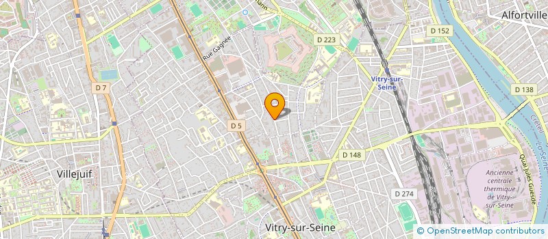 localisation de l'entreprise MADAME VILLY FONG à VITRY-SUR-SEINE