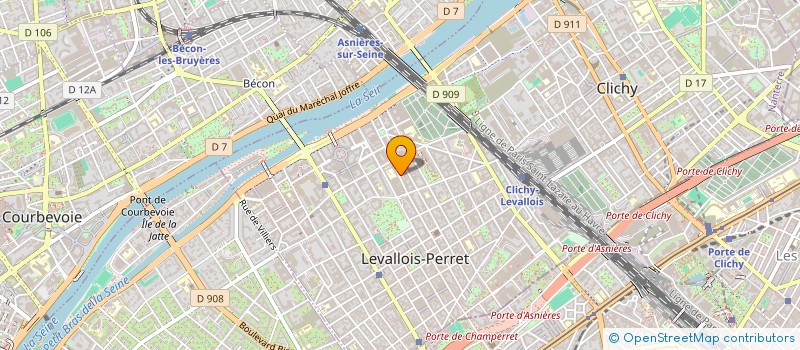 localisation de l'entreprise MADAME VILMA AMSIEJUTE à LEVALLOIS-PERRET