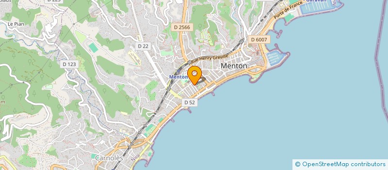 localisation de l'entreprise MADAME VILMA VENESA à MENTON