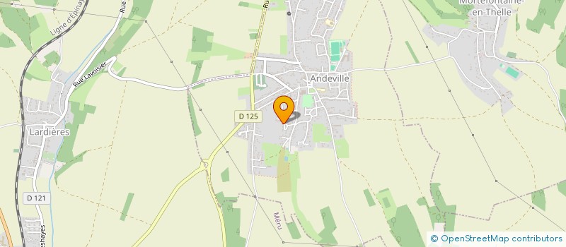 localisation de l'entreprise MADAME VINCENT DELEMER  ANDEVILLE