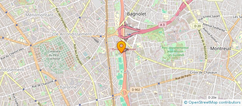 localisation de l'entreprise MADAME VINCENT GOMIS  PARIS