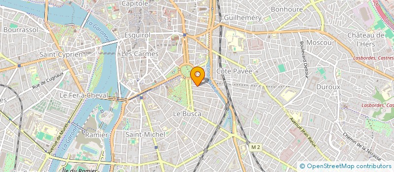 localisation de l'entreprise MADAME VINCENT GUICHARD à TOULOUSE