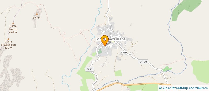 localisation de l'entreprise MADAME VINCENTA TOMASI à MONACIA D'AULLENE
