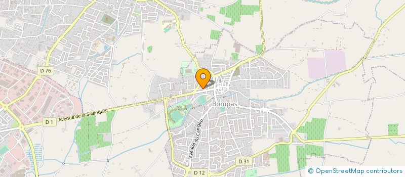 localisation de l'entreprise MADAME VINCENTE FRANCESCANO  BOMPAS