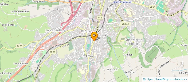 localisation de l'entreprise MADAME VINCENTE NOTO  SAINT-CHAMOND