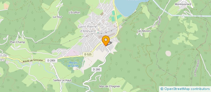 localisation de l'entreprise MADAME VINCENZA VELLA  CRETS EN BELLEDONNE