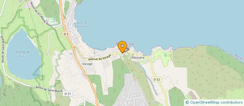 localisation de l'entreprise MADAME VINCENZINA CINALLI  SAINT-MITRE-LES-REMPARTS