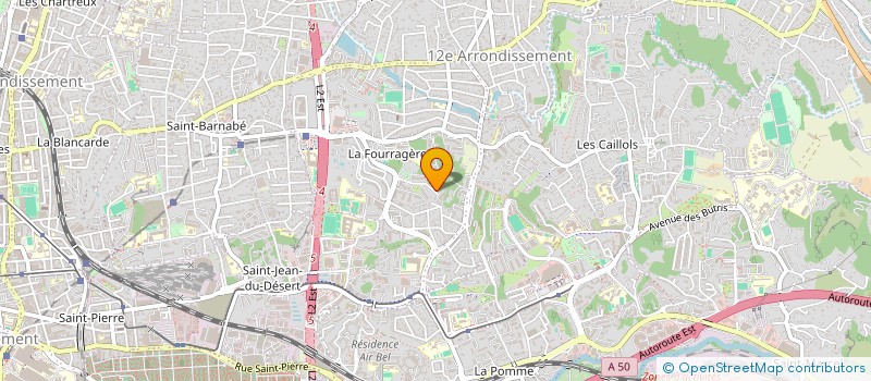 localisation de l'entreprise MADAME VINCIANE CAIRE à MARSEILLE