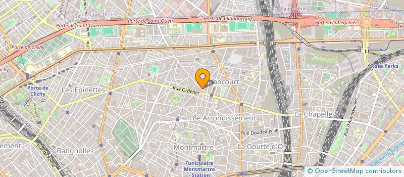 localisation de l'entreprise MADAME VINCIANE CAPORAL  PARIS