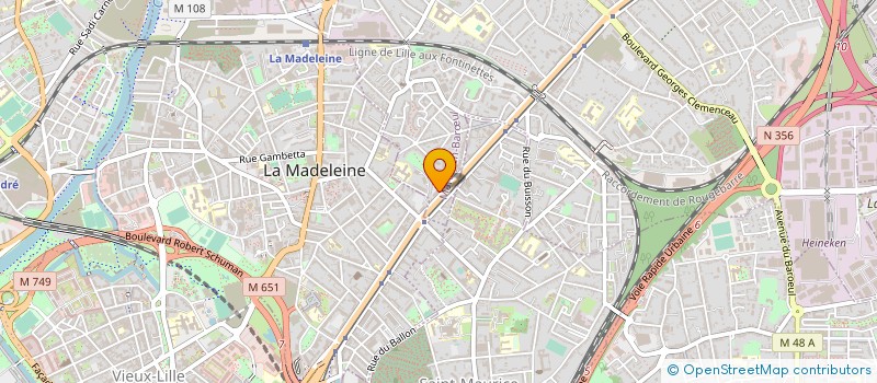 localisation de l'entreprise MADAME VINCIANE DE JONGH à MARCQ-EN-BARUL