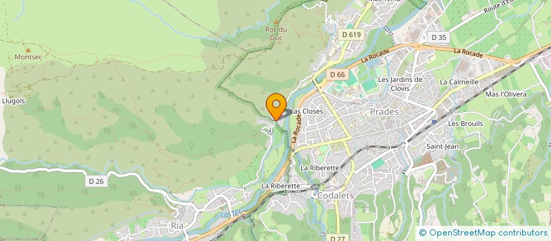 localisation de l'entreprise MADAME VINCIANE DESSERME  RIA-SIRACH