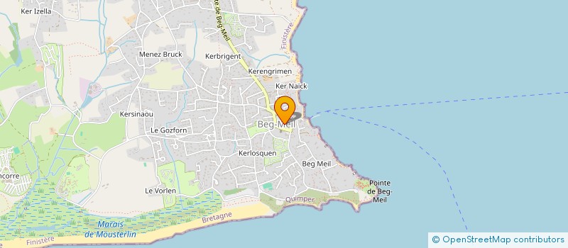 localisation de l'entreprise MADAME VINCIANE DIVERS à FOUESNANT