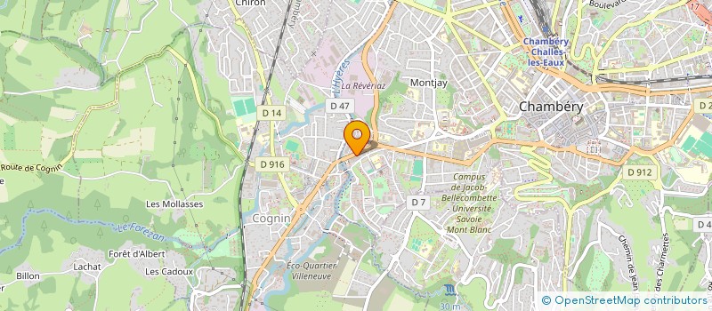 localisation de l'entreprise MADAME VINCIANE DOUBLIER  BASSENS