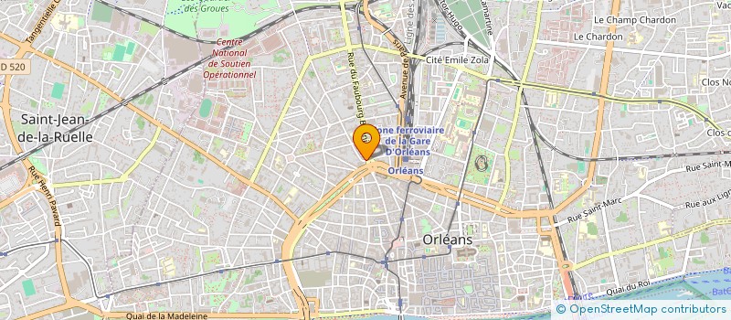 localisation de l'entreprise MADAME VINCIANE DUFOUR à ORLEANS