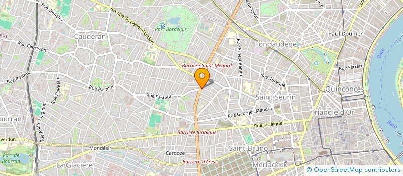 localisation de l'entreprise MADAME VINCIANE DUPOUY  BORDEAUX