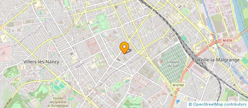 localisation de l'entreprise MADAME VINCIANE FOUCAULT  NANCY