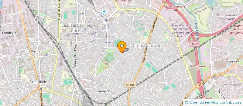 localisation de l'entreprise MADAME VINCIANE GHYSSENS à TOULOUSE