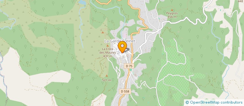 localisation de l'entreprise MADAME VINCIANE GUILLET  LA GARDE-FREINET