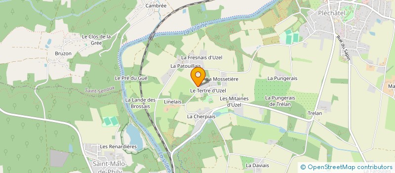 localisation de l'entreprise MADAME VINCIANE PRANLONG à PLECHATEL